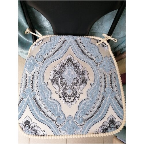 Сидушка (подушка) на стул или кресло 48*48 толщина 3 см гобилен-жаккард