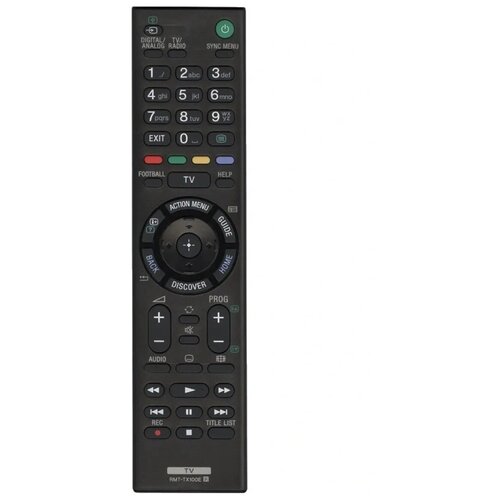 Пульт PDUSPB RMT-TX100E для телевизора Sony Smart TV