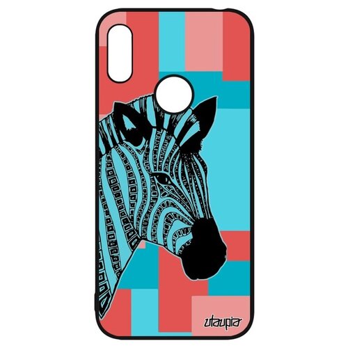 фото Модный чехол для мобильного // huawei y6 2019 // "зебра" саванна стиль, utaupia, цветной