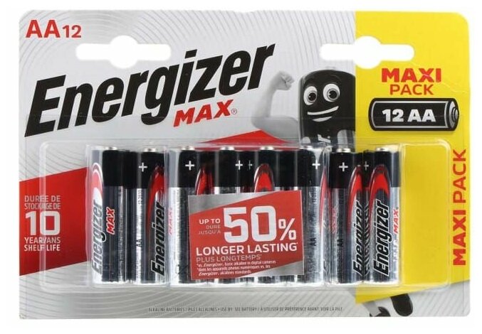 Батарейка Energizer Max AA/LR6