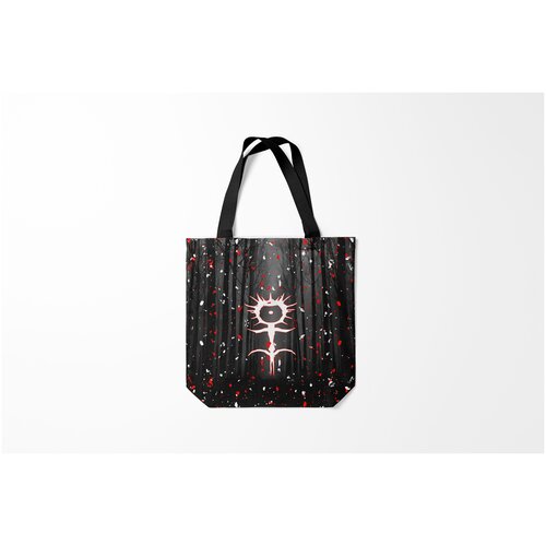 фото Сумка-шоппер / 40х40 см / rap / ghostemane ghostemane. burnettie