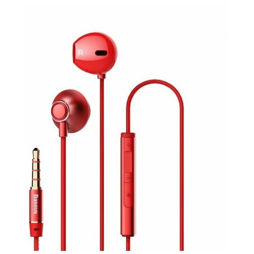 Наушники Baseus H06 Encok 35 мм красный 121300₽
