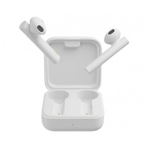 фото Беспроводные наушники xiaomi mi true wireless earphones 2 basic (белый)