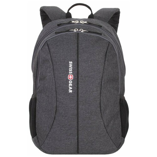 фото Рюкзак swissgear 13'', cерый, ткань grey heather/ полиэстер 600d pu , 33х16х45 см, 23 л