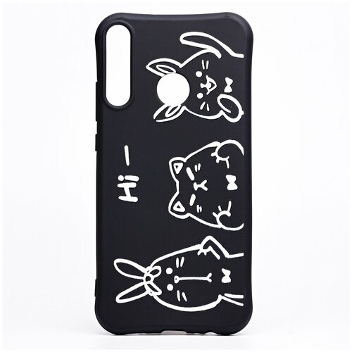 фото Чехол-накладка sc203 для huawei p40 lite e (012) (рисунок) без бренда