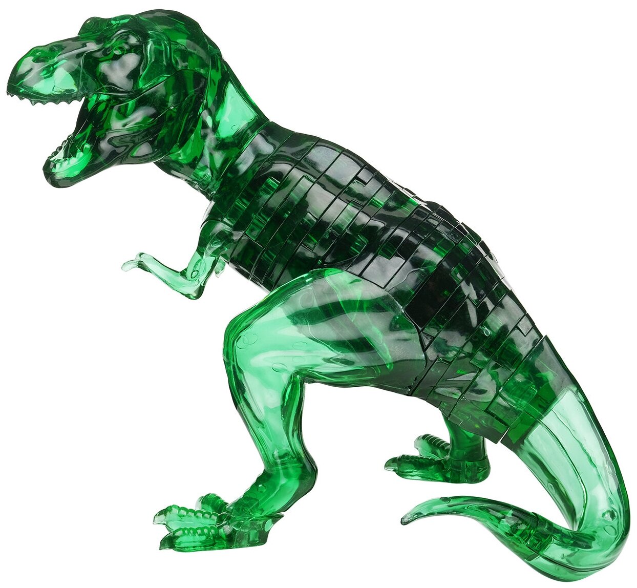 Головоломка 3D Crystal Puzzle Динозавр зеленый цвет: зеленый - фото №20