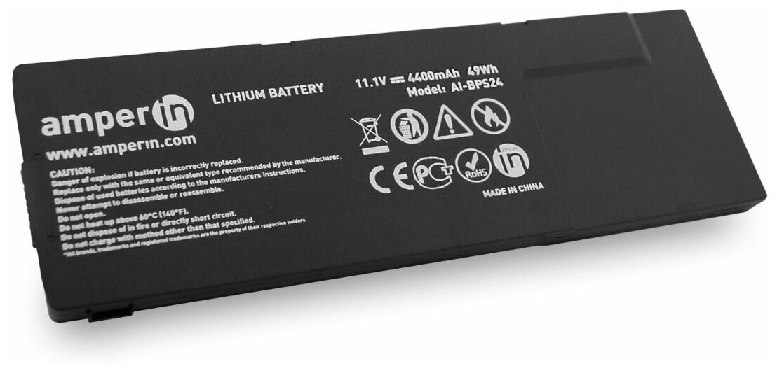 Аккумулятор (АКБ аккумуляторная батарея) Amperin AI-BPS24 для ноутбука Sony Vaio VPC-SA 11.1В 4400мАч