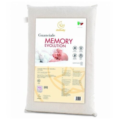 Подушка Memory Evolution 38х58, белый