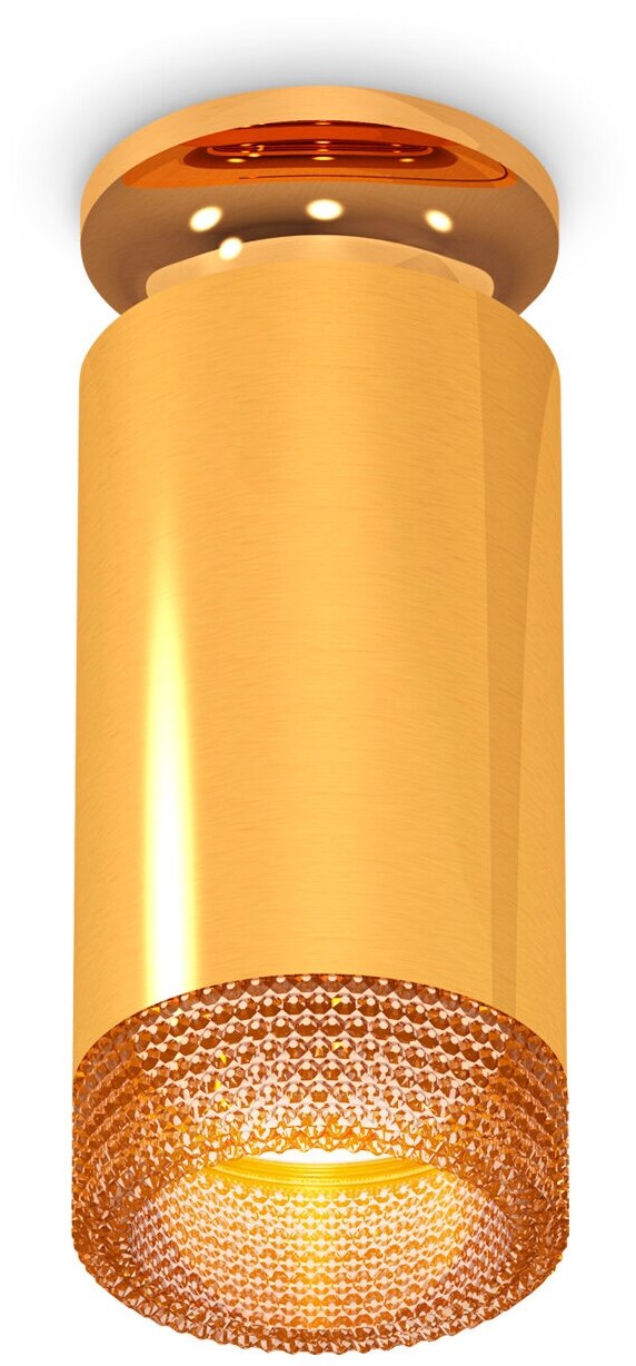 Комплект накладного светильника с композитным хрусталем - фотография № 1