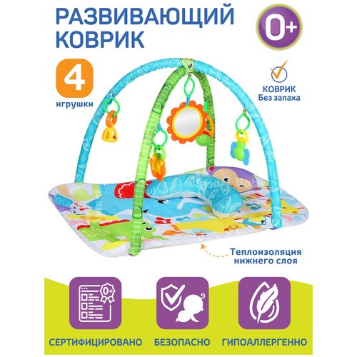 Детский развивающий коврик 