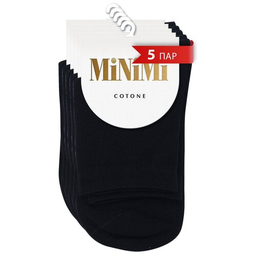 Носки MiNiMi, 5 пар, размер 39-41, черный