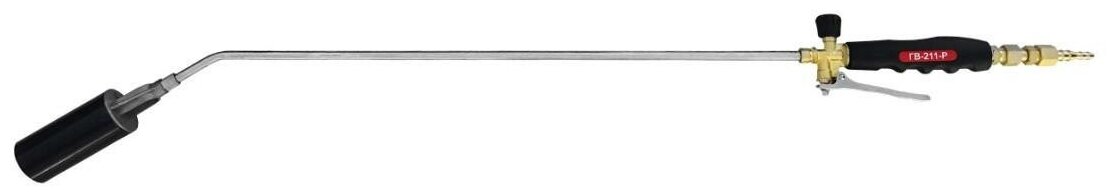 Горелка кровельная KRASS ГВ-211-Р (D=50 мм, L=1060 мм, рычажная)