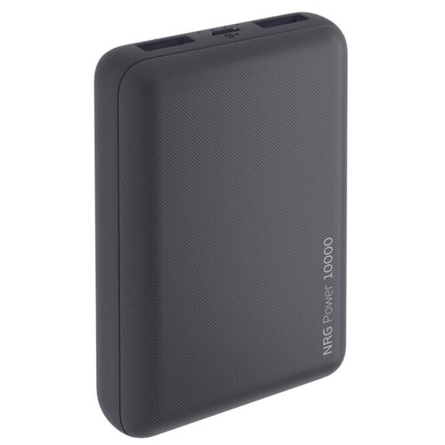 Внешний аккумулятор Deppa NRG Power 10000mAh 21A 2xUSB черный 297600₽