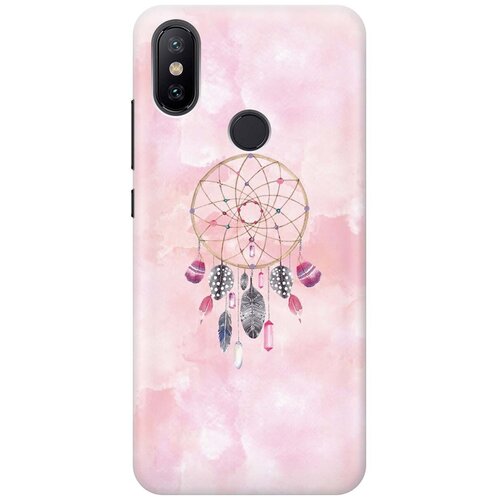 фото Re:pa накладка transparent для xiaomi mi 6x / mi a2 с принтом "ловец снов"