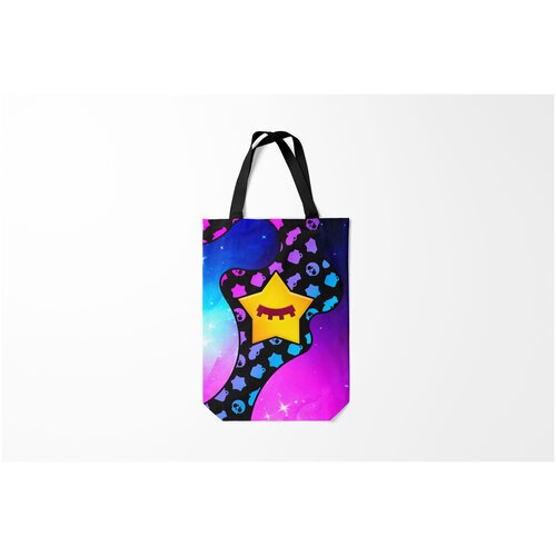 фото Сумка-шоппер / 31х42 см / геймерам / brawl stars sandy burnettie