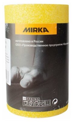 Шкурка шлифовальная Mirka Mirox на бумаге, ширина 115 мм, длина 5 м, зерно P150