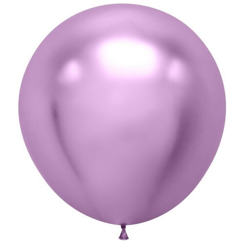 фото Шар (36''/91 см) сиреневый, хром, 1 шт. дон баллон