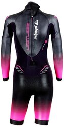 Гидрокостюм женский AquaSphere Swim&Run Limitless 2020 Phelps, Цвет - черный/розовый; Размер - L; Материал - Неопрен