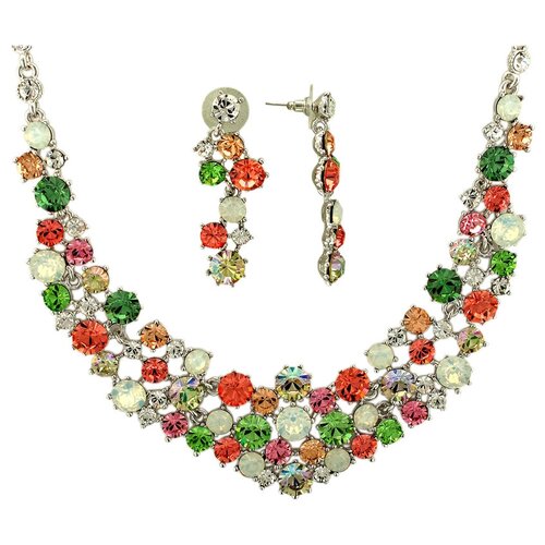 Комплект бижутерии Эстет кристаллы Swarovski 3180₽