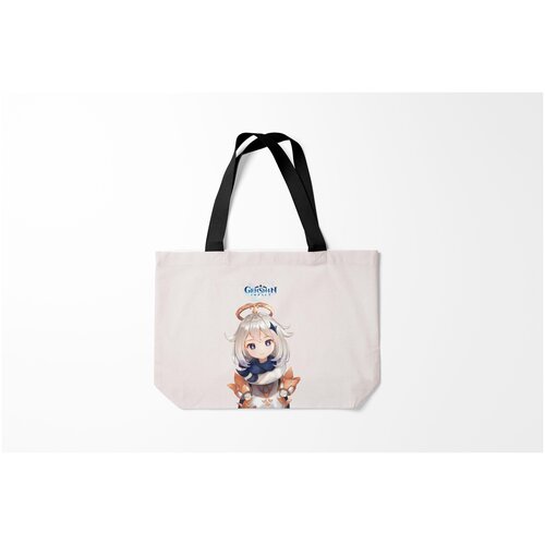 фото Сумка-шоппер / 46х35 см / геймерам / genshin impact paimon burnettie