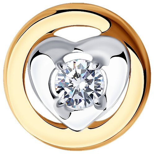 фото Sokolov подвеска из золота с фианитом 034995