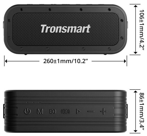 Портативная акустика Tronsmart 746327 - фото №2