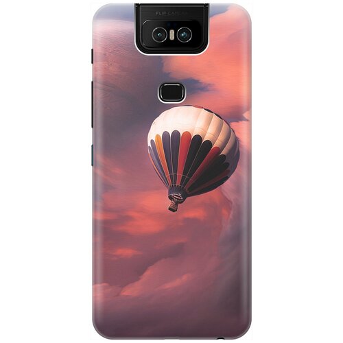 фото Re:pa накладка transparent для asus zenfone 6 zs630kl с принтом "воздушный шар и волшебство"