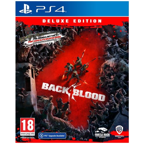 Игра Back 4 Blood. Deluxe Edition Deluxe Edition для PlayStation 4 игра для playstation 5 back 4 blood deluxe edition