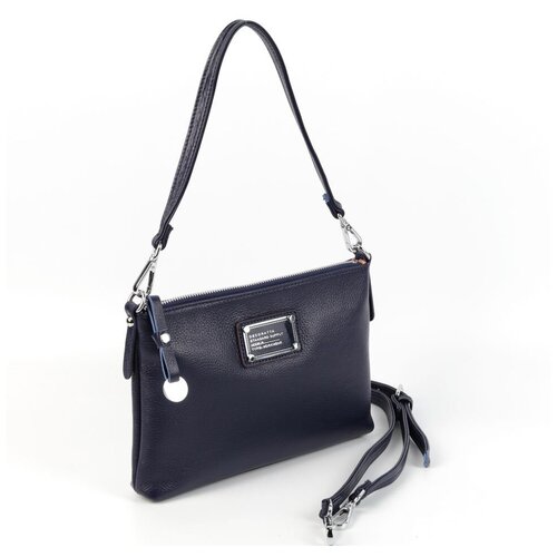 фото Женская кожаная сумка d-3732-3 блу decoratta