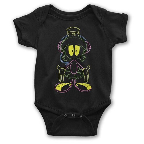 Боди, размер 4-6 мес., черный