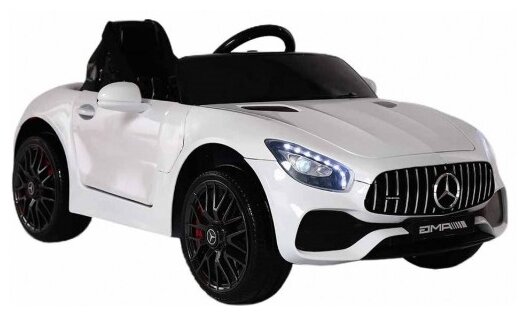 Детский электромобиль Rivertoys MERCEDES-BENZ AMG GT O008OO Белый