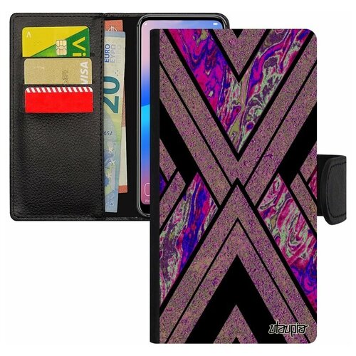 фото Чехол-книжка для мобильного galaxy s8, "х-орнамент" гора символ utaupia