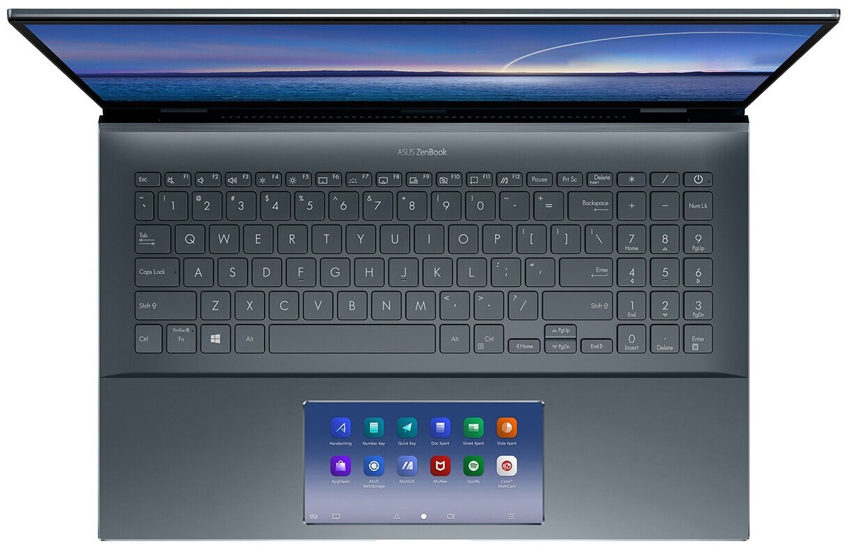 156 Ноутбук ASUS Zenbook Pro 15 UX535LH-BO172T 1920x1080 Intel Core i7 22 ГГц RAM 16 ГБ SSD 512 ГБ GeForce GTX 1650 Win10 Home 90NB0RX1-M001B0 серый