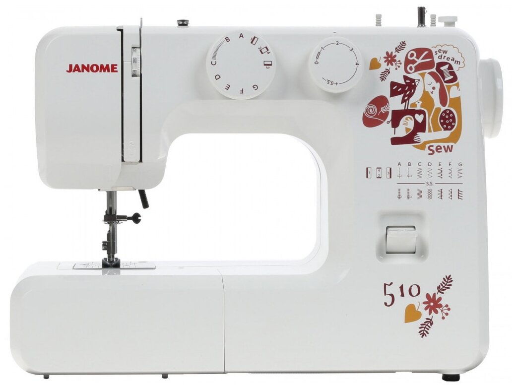 Швейная машина Janome Sew dream 510