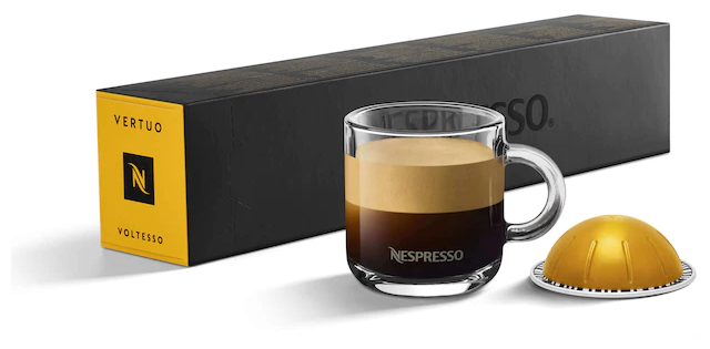 Y Exceder Calendario Оригинальные капсулы Nespresso, система Vertuo вкус Voltesso — Капсулы для  кофемашин — купить по выгодной цене на Яндекс Маркете