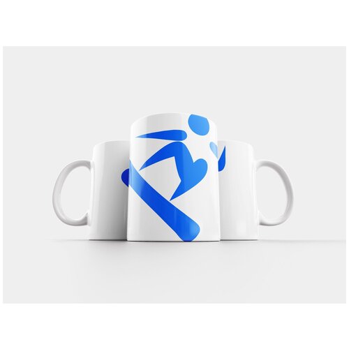 фото Кружка "зима, спорт, сноубордист" 320 мл lotsprints