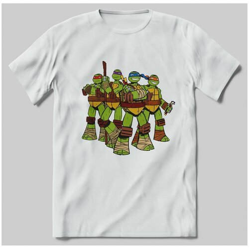 фото Футболка с принтом черепашки ниндзя 23 brut-shop