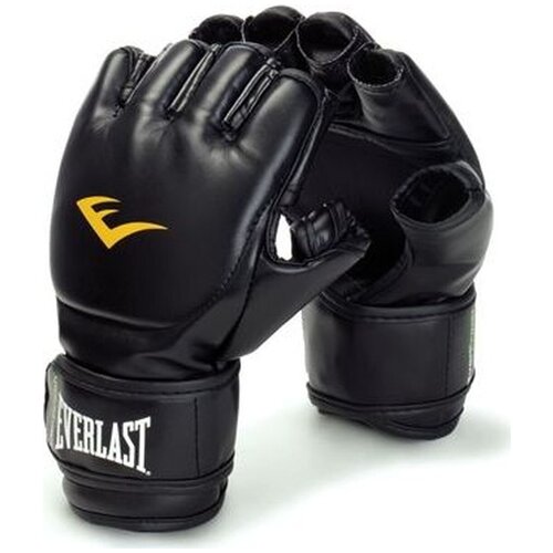 Перчатки для единоборств Everlast Martial Arts Grappling PU, 7560LXLU, черный, размер L/XL