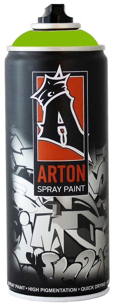 Краска для граффити "Arton" цвет A616 Кайман (Caiman) аэрозольная, 400 мл