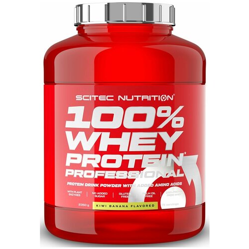 Протеин Scitec Nutrition 100% Whey Protein Professional 2350 г Киви - Банан