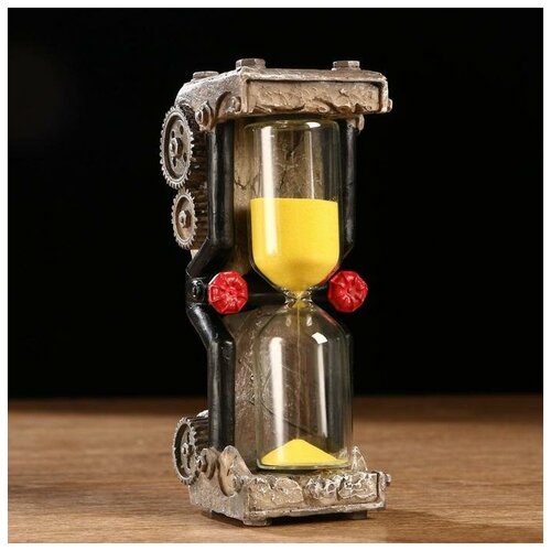 фото Часы песочные "бернаби" на 15 минут, 7.5х18.5 см, микс 27320 mikimarket