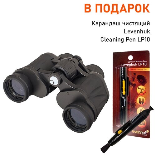 фото Бинокль levenhuk atom 7x35+ в подарок карандаш чистящий levenhuk cleaning pen lp10