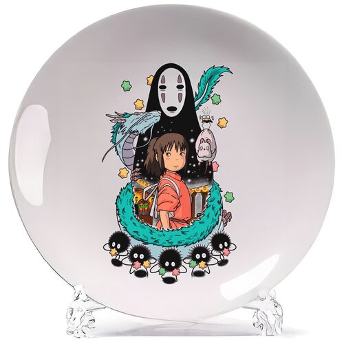 фото Тарелка coolpodarok мультфильм все герои унесенные призраком