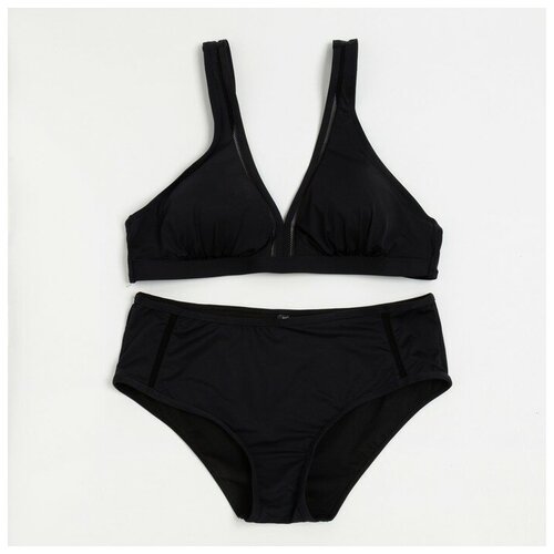 фото Купальник женский, цвет черный, р-р 50 fardas