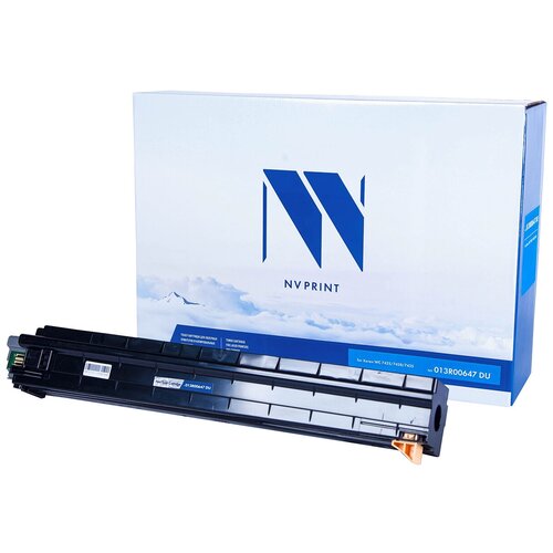 Фотобарабан NV Print 013R00647 DU, черный, для лазерного принтера, совместимый фотобарабан nv print 013r00647 для xerox wc 7425 7428 7435 61000стр черный