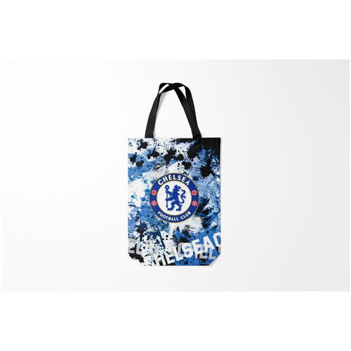фото Сумка-шоппер / 31х42 см / футбол / chelsea burnettie