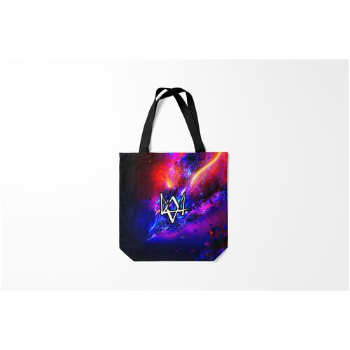 фото Сумка-шоппер / 40х40 см / геймерам / watch dogs 2 burnettie