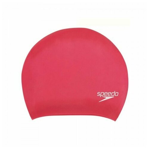 фото Шапочка для плавания speedo long hair cap, 8-06168a064, розовый, силикон