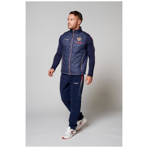 фото Жилет мужской (синий/красный) forward m11321g-ff202 7xl