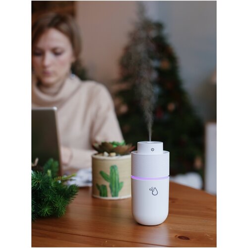 Увлажнитель воздуха sens Drop с функцией ароматизации Портативный диффузор для дома и машиныАромадиффузор для эфирных масел7 цветная LED подсветка 254500₽